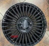 22'' inch Wheels Gloss Black fit Range Rover Velar Evoque Floating Flow  Forged