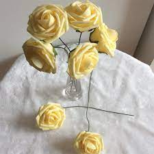 Please do not post photos of brightly colored flowers. Wedding Flowers Light Yellow Wedding Flowers