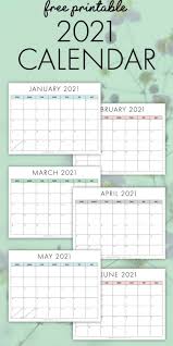 Find links to each 2021 monthly calendar pages below. Free Printable 2021 Calendar Sunday Start Printable 2021 Calendar Free Printable 2021 Calendar Calendar Printables