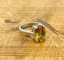 Authentic Turkish Handmade Zultanite Sterling Silver Ring for Women | 925  Vintage Design Gemstone Jewelry
