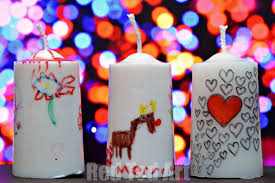 Gifts Kids Can Make Decorated Candles