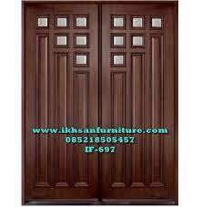 Desain pintu rumah elegan terbaru. Desain Pintu Rumah Minimalis Terbaru Model Pintu Utama Minimalis Ikhsan Furniture Jepara