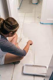 Some people tend to be afraid of those pristine floor tiles, though. Diy How To Paint Ceramic Floor Tile Farmhouse Living