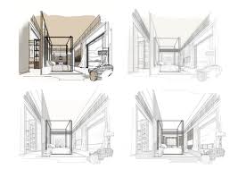 Process 22handmade Freelance Interior Design Drawing Interior Architecture Sketch Interior Design Process