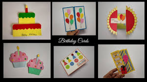 It's up to you, but you can guess what we recommend. 6 Quick And Easy Birthday Cards Handmade Birthday Card Ideas Greeting Cards Youtube