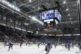 Jumbotrons Usher Victorias Memorial Centre Hockey Rink Into
