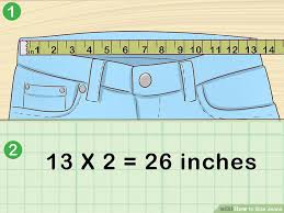 3 Easy Ways To Size Jeans With Pictures Wikihow