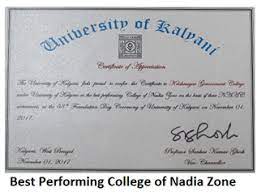 Students can check here full details of calcutta university admission 2020 will offer students on the basis of merit. Krishnagar Govenment College