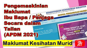 Surat pengemaskinian maklumat dalam modul pengurusan murid baharu! Cara Mengemaskini Maklumat Kesihatan Murid Dalam Apdm 2021 Panduan Ibu Bapa Penjaga Youtube