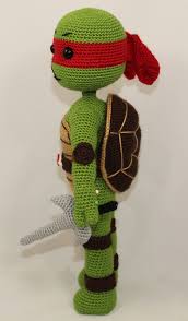 Ravelry Teenage Mutant Ninja Turtle Raphael By Ilknur Karaca Tig Isleri Orgu Ninja Kaplumbagalar