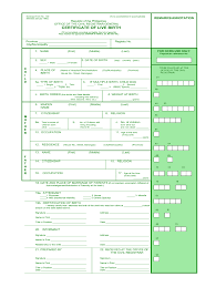 Creative uses for fake certificats and 11 free templates. Birth Certificate Form Fill Online Printable Fillable Blank Pdffiller