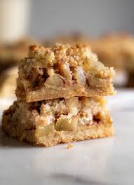 Sneaky Apple Crumble Bars Keto Friendly Gluten Free Inspector Gorgeous Apple Crumble Bars Apple Crumble Crumble Bars