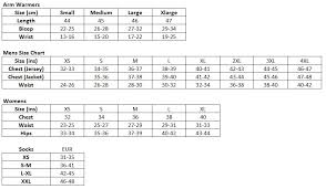 Nalini Size Guide