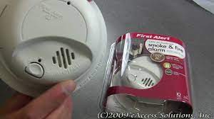 We turned off the power to the smoke alarms, unplugged them from their wiring, took the batteries out, and there is still beeping!!! First Alert Hardwired Smoke And Fire Alarm Explanation And Un Boxing Video Youtube