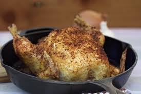 Rest at least 15 minutes before carving and serving. How To Grill A Whole Chicken Cast Iron Skillet Recipe Cooking Outdoors