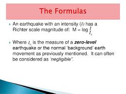▪ intensity ▪ based on observed effects of ground shaking on people, buildings, and. Earthquakes Their Intensity Ppt Download