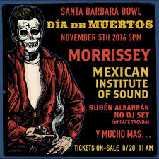 Entdecke ähnliche designs von über 700.000 unabhängigen künstlern. Morrissey To Headline Santa Barbara Bowl The Scenestar