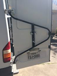 Rear Door Mounted Spare Tire Carrier Sprinter Camper Sprinter Camper Spare Tire Van Tyres