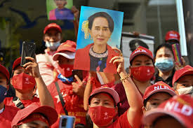 Demos fill streets, military threats ignored. The Myanmar Coup Is The First Test For Biden S Democracy Agenda