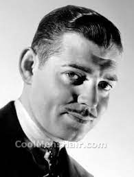 The William Clark Gable Classic Short Hairstyles Clark Gable Hollywood Actor William Clark