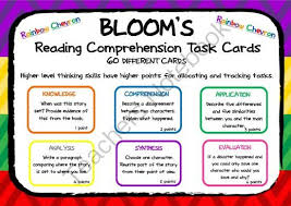 Teachers Notebook Reading Comprehension Questions Reading Task Cards Reading Comprehension