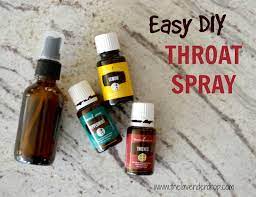 Easy Diy Throat Spray Essential Oil Recipes Essential Oils For Colds Living Essentials Oils