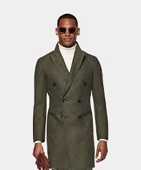 Mid Green Overcoat Overcoat Men Mens Coats Mens Jackets