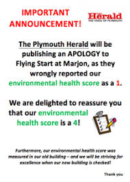× this website uses cookies, which cannot be used to personally identify you. Flying Start Marjon S Wrongly Printed News In Plymouth Herald Flying Start Childcare Nurseries For Babies Toddlers And Children In Cornwall And Plymouth
