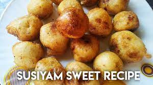 Susiyam is one of the traditional sweet prepared during festivals in south indian.they are crispy on the outside and soft on the inside. Susiyam Recipe In Tamil How To Prepare Suzhiyam Recipe Sweet Recipes In Tamil Youtube