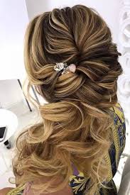 45 Perfect Half Up Half Down Wedding Hairstyles Wedding Forward Wedding Hairstyles For Long Hair Long Hair Styles Hair Styles