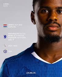 🇳🇱| Jorel Hato the new sky blue ... Former club: Ajax Amsterdam  Nationality: Dutch Position: Mainly left back (LB), center back (CB)  Preferred foot: Left 🦵 Height: 182 cm Age: 19 years