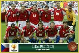 Czech Republic Team Group At The 2004 European Championship Squadra Di Calcio Calcio Squadra
