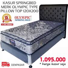Anda bisa mencari produk ini di toko online yang mungkin jual springbed olympic. Harga Promo Kasur Springbed Olympic Type Pillowtop120x200 Aneka Kasur
