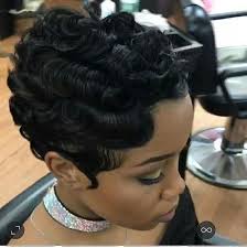 Fingerwaves tutorial on relaxed short hair | mikai mcdermott image source : 25 Finger Waves Styles How To Create Style Finger Waves Short Hair Styles Hair Waves Finger Wave Hair