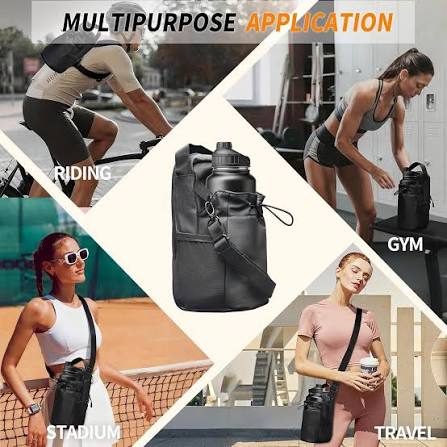 ALL - BOLSO MAGNÉTICO PARA GYM! 💪😎 ▪️Ideal para guardar celulares,  billeteras, botellas/termos de agua, etc. ▪️Fijación magnética para  adherirse a superficies metálicas ▪️Cuenta con múltiples compartimientos y  bolsillos ▪️Capacidad: botellas o