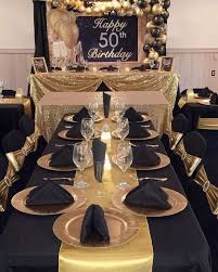Fabulous Birthday Party Ideas Photo 5 Of 6 In 2020 50th Birthday Decorations 50th Birthday Centerpieces 50th Birthday Table Decorations
