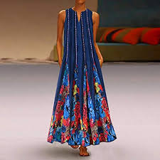 Check spelling or type a new query. Lilicat Donna Abito Pieghe Signore Abiti Matrimonio Damigella Estivo Con Stampa Floreale Cerimonia Scollo Elegante Vestiti Lunghi Estivi Casual Vestitini Blu 1 L