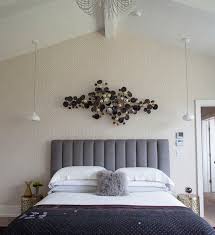 Headboard wall decoration can transform the look and feel of your bedroom. Art Sculpture Over Bed Design Ideas