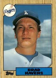 1987 Topps Traded Brad Havens #44T