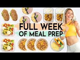 1 Woche Meal Prep Abnehmen Mit Meal Prep Rezepten Wochenplan Zum Vorkochen Youtube Meal Prep Abnehmen Meal Prep Rezepte Fruhstuck Gerichte