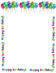 8 Free Printable Stationery Borders Pretty Designs Here Free Printable Stationery Happy Birthday Printable Printable Stationery