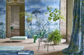 Designers Guild Giardino Segreto Wallpaper Fabric Designers Guild Wallpaper Designers Guild Large Scale Wallpaper