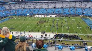 Bank Of America Stadium Section 513 Row 1a Home Of