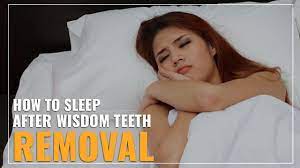 One dentist remarked how large my back teeth were. How To Sleep Soundly After Wisdom Teeth Removal 3 Tips