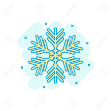 The best selection of royalty free snowflake cartoon vector art, graphics and stock illustrations. Snowflake Icon In Comic Style Snow Flake Winter Vector Cartoon Royalty Free Cliparts Vectors And Stock Illustration Image 126377293