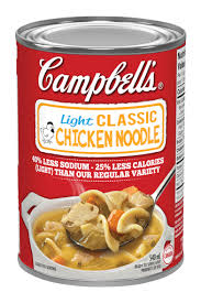 Photo is my own and so is this humble recip. Campbell S Light Classic Chicken Noodle Campbell Company Of Canada