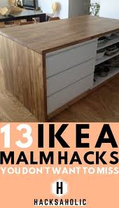 13 Ikea Malm Hacks You Ve Probably Never Seen Before Hacksaholic Ikea Malm Hack Ikea Malm Ikea Hack