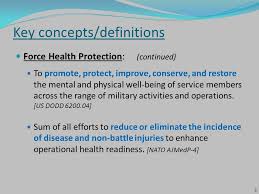 Force Health Protection For Peacekeeping Operations Ppt Download