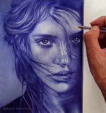 Sale price $34.00 $ 34.00 $ 40.00 original price $40.00 (15% off). Artist Creates Hyperrealistic Portraits Using Only A Blue Ballpoint Pen