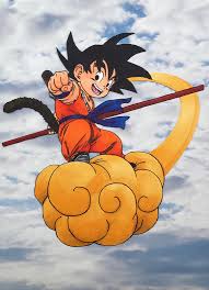 Goku On Nimbus By Rhedrin On Deviantart Kid Goku Copic Art Goku